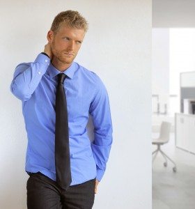 Sexy young businessman