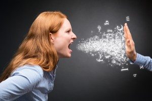 Business Communication - Angry Woman