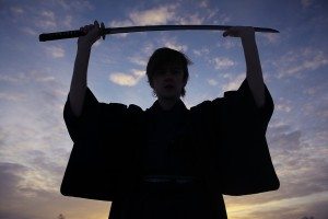 concept of the way Eastern philosophy, the monk samurai